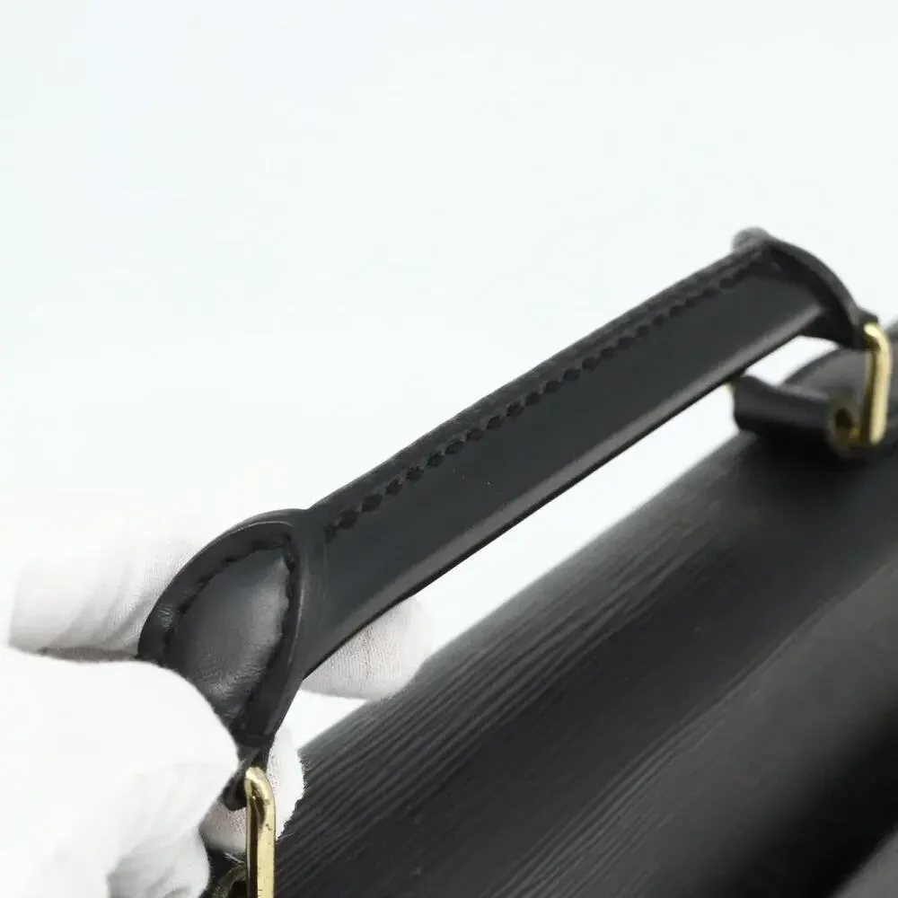 Louis Vuitton Epi Serviette Ambassador Business Bag Black